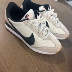 Nike White and Black Athletic Shoes
